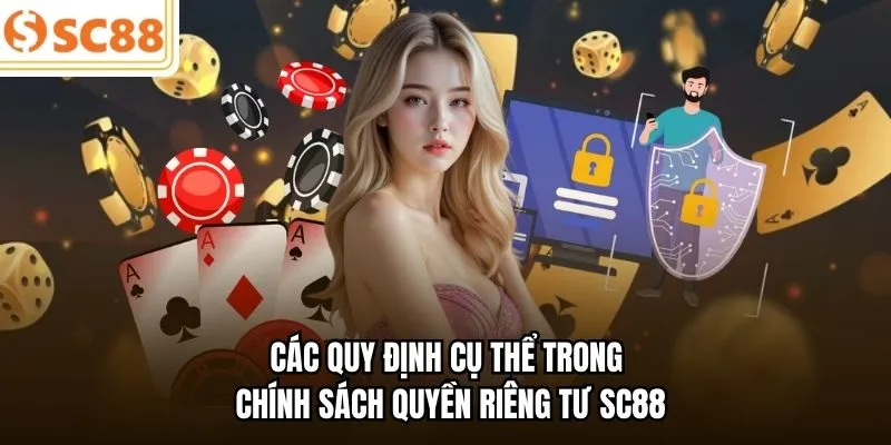 Các quy định cụ thể trong chính sách quyền riêng tư SC88