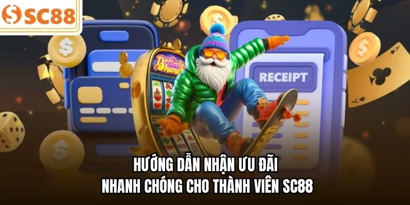 Hướng dẫn nhận ưu đãi nhanh chóng cho thành viên SC88