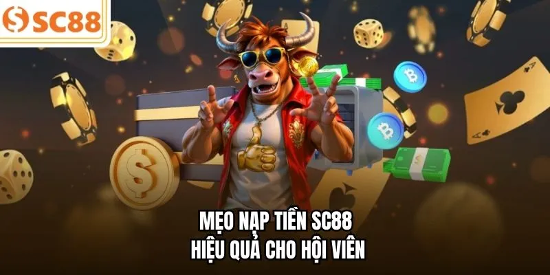 Mẹo nạp tiền SC88 hiệu quả cho hội viên