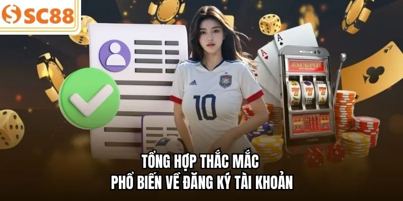 Tổng hợp thắc mắc phổ biến về đăng ký tài khoản